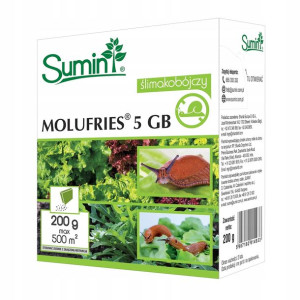 Molufries 5 GB - na ślimaki w ogrodzie 200 g Sumin