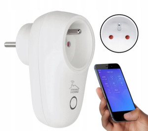 Inteligentne Gniazdo WiFi Zdalnie Sterowane Smart
