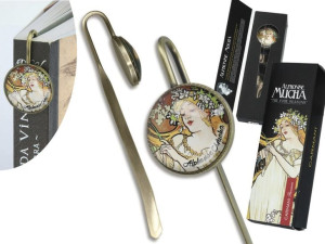 zakładka do książki - a. mucha - cztery pory roku - wiosna (carmani)