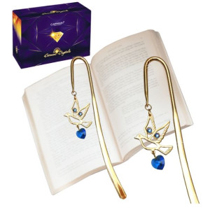 Zakładka do książki Gołąb - products with Carmani Crystals