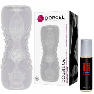 Pochwa sztuczna dwustronna + feromony 10 ml.
