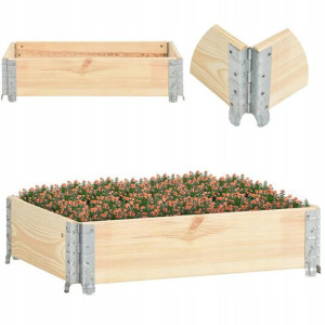 Warzywniak Skrzynia 80x120x19,5 Inspekt Zielnik