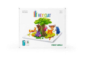 Hey Clay Mega Zestaw Zwierzęta Leśne Masa Plastyczna