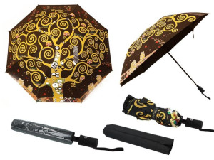 Parasol automatyczny, składany - G. Klimt, Drzewo życia