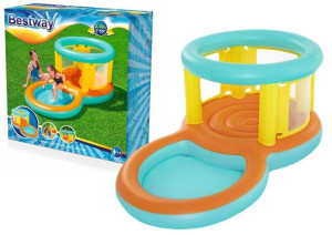 Dmuchana Trampolina Dla Dzieci Ogrodowa 239x149cm