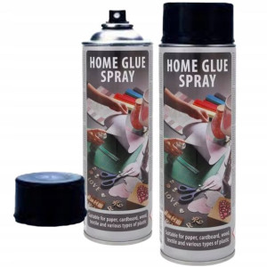 Klej W Sprayu Wodny Przeźroczysty Zestaw 2x 300 Ml