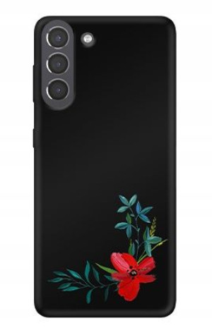 Etui Matt Flower Do Samsung Galaxy S21 Obudowa