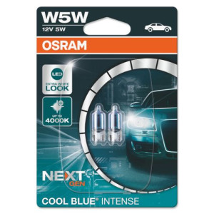 Żarówki W5w 12v 5w Osram Cool Blue Intense (next Gen) 2 Sztuki