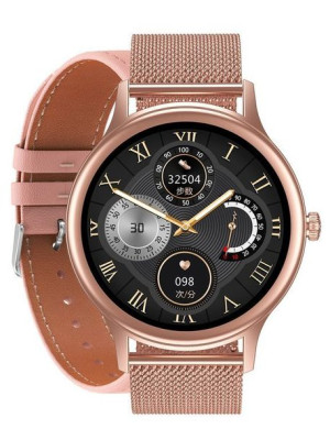 Smartwatch Damski Pacific 18-1 - Bransoleta + Pasek: Rosegold / Różowy