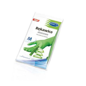 STELLA Rękawiczki gospodarcze aloesowe M