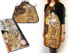 fartuszek kuchenny - g. klimt, adela (carmani)