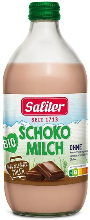 Mleko Czekoladowe Bezglutenowe Bio 500 Ml - Saliter