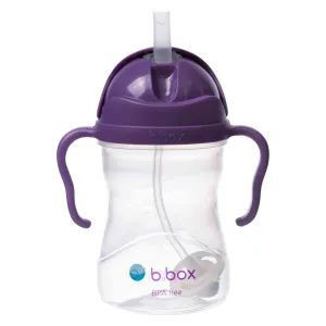 B.BOX Bidon ze słomką i odważnikiem 240 ml -grape- winogronowy 5049