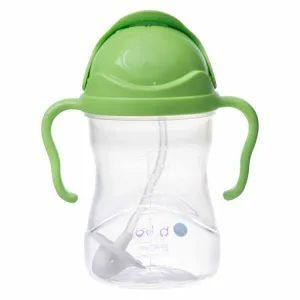B.BOX Bidon ze słomką i odważnikiem 240 ml -APPLE-  5032