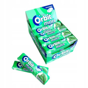 Dropsy Orbit Mints Spearmint Bez Cukru 28g X 24