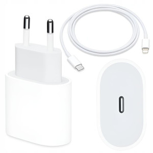 Szybka Ładowarka Usb-c 20w + Kabel 1m Do Iphone