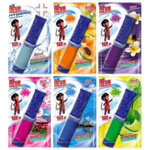 Żelowe krążki do WC DR DEVIL aplikator 1szt 75ml