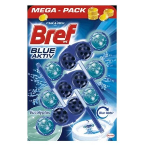 BREF Blue Aktiv zawieszka do WC 3x50g