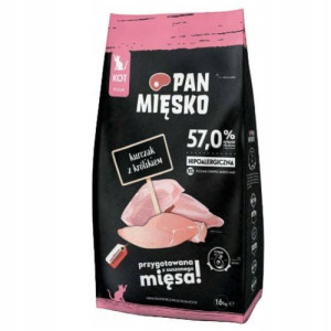 Sucha Karma dla młodych kotów Kurczak Królik 1,6kg
