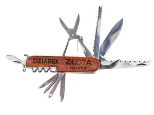 Scyzoryk Multitool Dla Dziadka Dzień Dziadka Prezent Z Grawerem