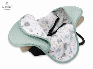 Otulacz do fotelika 0-13 kg MimiNu Leśni Przyjaciele