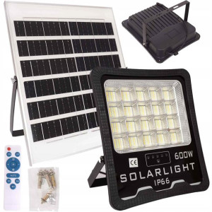 Lampa Naświetlacz Halogen Led Solarny 600w