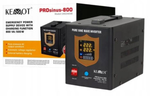 Inwerter PROsinus 800 12V 800VA 500W zasilacz UPS
