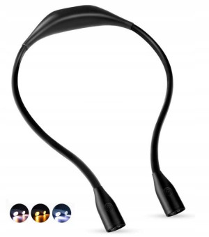 Lampka do szycia LED Akumulator ŚCIEMNIALNA 3 barw