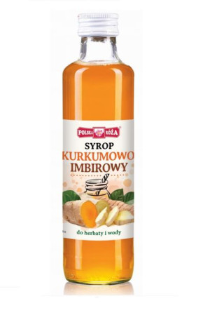Syrop kurkumowo imbirowy Polska Róża 250 ml