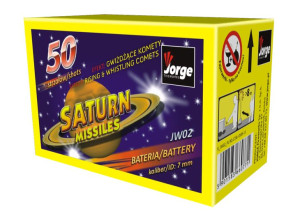 Gwizdki SATURN MISSILES 50 strzałów – JW02 Jorge