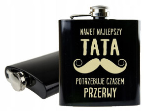Piersiówka Z Grawerem Dla Taty Prezent Na Dzień Ojca Wzory