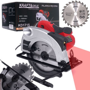 Pilarka Tarczowa Ręczna Piła Do Drewna 2400w Laser