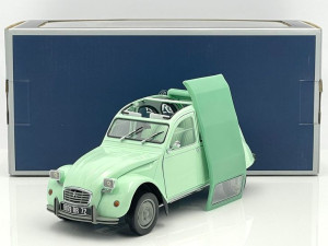 Citroen 2CV 6 Club - 1982, green Norev 1:18