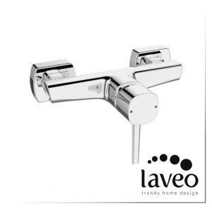 bateria natryskowa ścienna b/zestawu natryskowego LAVEO POLA BAP 040D