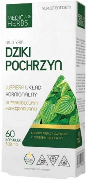 Medica Herbs dziki pochrzyn 500mg 60 kapsułek