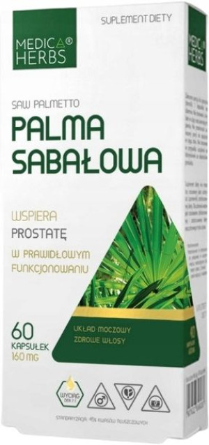 Palma Sabałowa SAW PALMETTO Medica Herbs PROSTATA