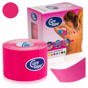 Kinesiotaping Tejpy Taśmy Curetape 5cmx5m Plastry