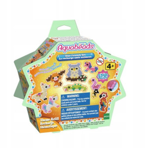 Aquabeads Zestaw Zwierzęta Koraliki Gwiazdki 31602