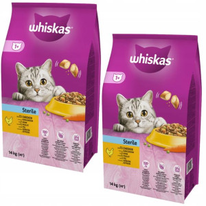WHISKAS Adult Jagnięcina Lamb dla kota 2x14kg