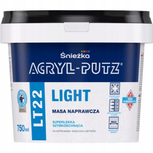 Śnieżka Acryl-putz Light Masa Naprawcza 0,75l