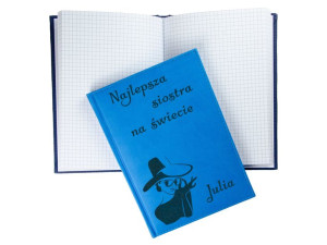 Notes Notatnik Dla Siostry Z Grawerem Prezent 3 Kolory A5