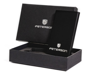 Aluminiowe etui na karty z ochroną RFID Stop — Peterson