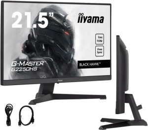 Monitor iiyama G-Master G2250HS-B1 BlackHawk  22" VA LED 1ms 75Hz /HDMI, DP