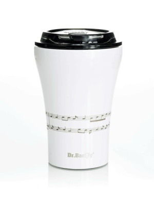 Kubek termiczny do kawy z powłoką ceramiczną Dr.Bacty Apollo - 227 ml - bia