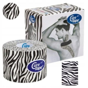TAŚMA KINESIOTAPING PLASTER CureTape ART 5cmx5m