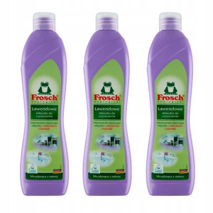 3x Mleczko czyszczenia FROSCH Lawendowe 500 ml