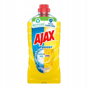 Płyn uniwersalny AJAX Boost Soda Cytryna 1 l