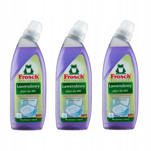 Płyn do WC FROSCH Ecological Lawendowy 3x 750 ml