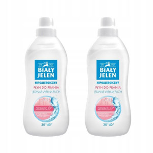 Płyn do prania BIAŁY JELEŃ delikatny jedwab 2x 1 L