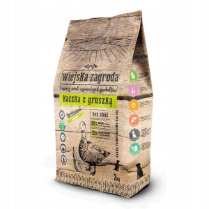 Karma sucha psa WIEJSKA ZAGRODA kaczka gruszka 2kg